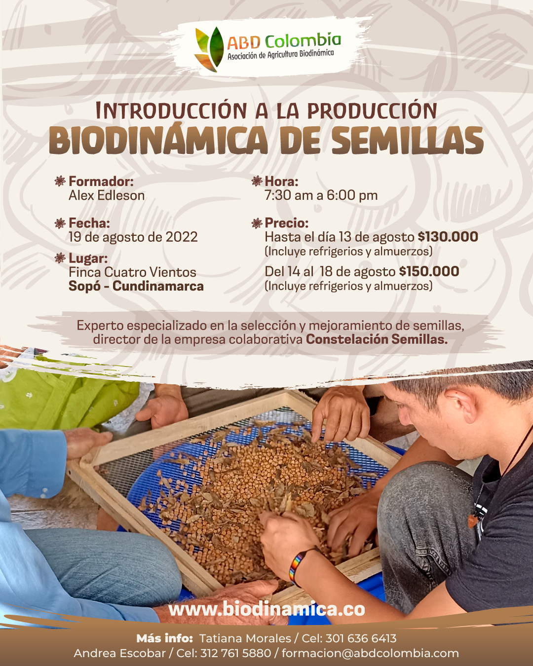 Taller de Introducción a la Producción Biodinámica de Semillas ...