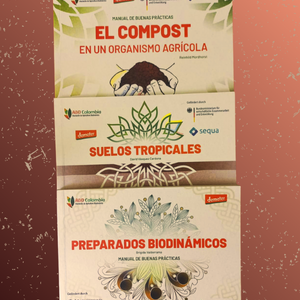 Combo de 3 cartillas de Agricultura Biodinámica – Asociación de Agricultura Biodinámica de Colombia.